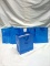 Qty. 11 Rope Handle Blue Small Gift Bags 9