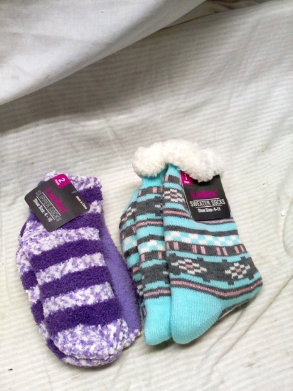 Womens Sweater Socks  & Slipper socks