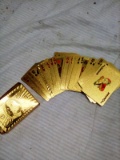 Deck of Golden Playing Cards