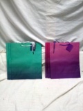 Qty. 6 Rope Handle Gift Bags 10