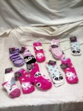 Qty. 10 Packs of Misc. Fuzzy Footwear as seen in pics