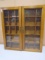 Solid Wood Glass Front Wall Curio/ Shadow Box