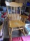 Solid Oak Child's Rocking Chair