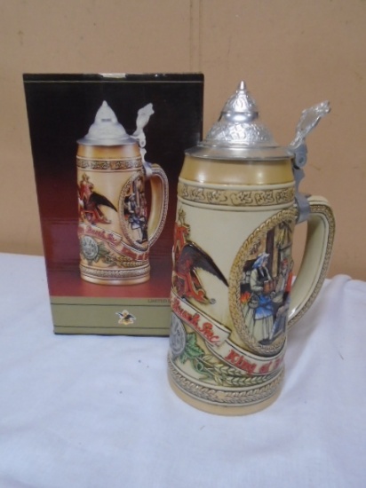 Budweiser Limited Edition King of Beer Stein