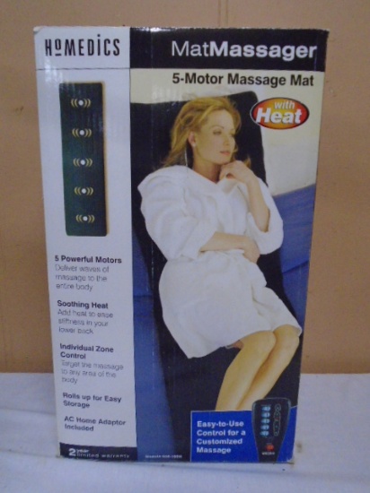 Homedics 5 Motor Massage Mat w/ Heat