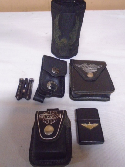 5 Pc. Group of Harley Davidson Items