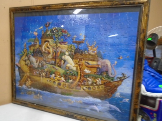 Framed Noah's Ark Puzzle