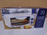 Elite Cuisine 2 Slice Capacity Toaster Oven