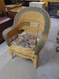 Beautiful All Weather Wicker Chair w/ Cushion