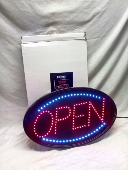 23" Wide LED Hanging OPEN Sign (Tested)