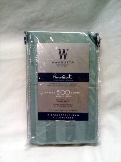 Wamsutta 500 Thread Count Standard Pillow Case Set