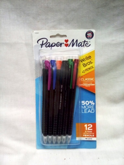 PaperMate qty. 12 Mechanical #2 Pencils