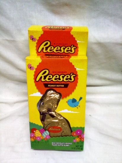 Reeses Milk Chocolate Covered Peanut Butter Bunnies Qty. 2