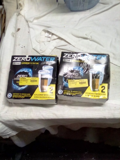 2pks  Zero Water Replacement Filters
