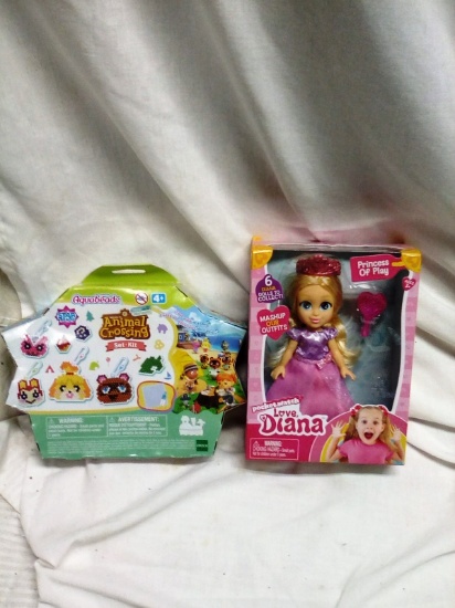 Animal Crossing Aquabeads & Diana Doll