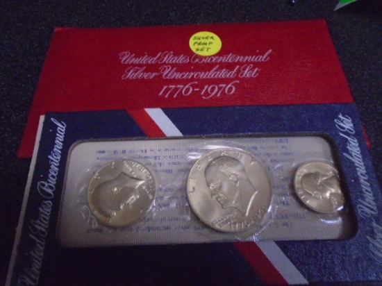 United States Bicentenial Silver Proof Set