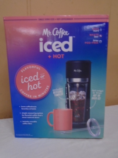 Mr Coffee Single Serve Iced & Hot Coffee Brewer