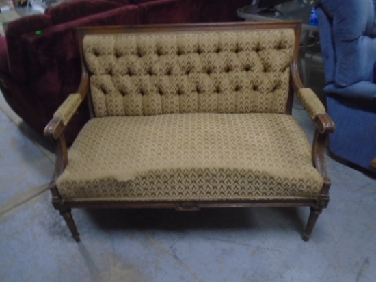 Antique Uphostered Settee