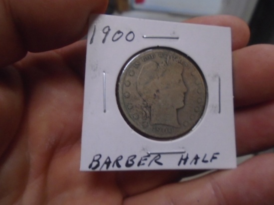 1900 Barber Half Dollar