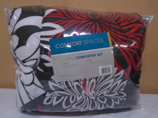 Comfort Spaces 5pc King Size Comforter Set