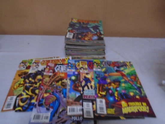 Large Group of Marvel Comics Gerneration X Xomic Books