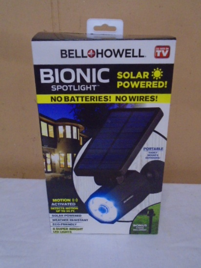Bell & Howell Solar Powered Bionic Spotlight