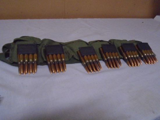(6) 8 Round Clips of 30cal M-1 Grand Centerfire Cartridges