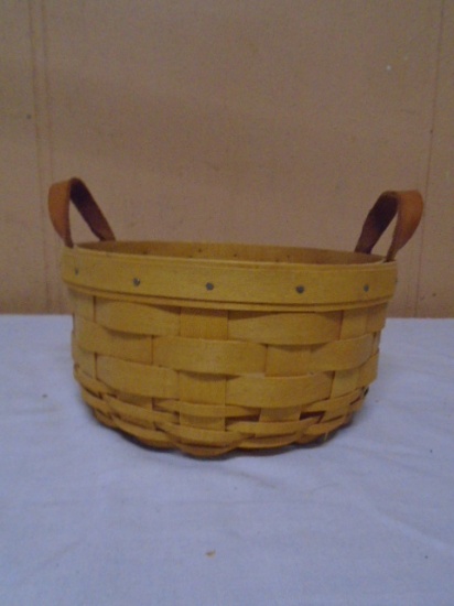 2000 Longaberger Round Basket
