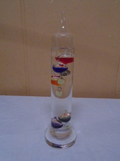 Galileo Glass Tube Water Thermometer