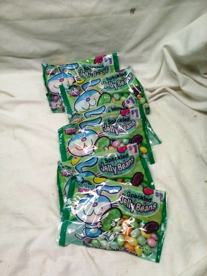 Qty. 6 Bags of Jelly Beans 9 Oz per bag