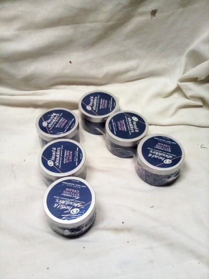 6 Head & Shoulders Styling Cream Cans