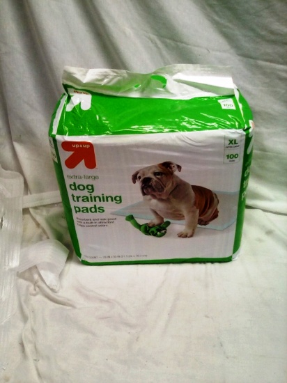Giant Package of Size XL Dog Training Pads Qty. 100 per pack 28"x30"