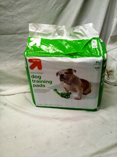 Giant Package of Size XL Dog Training Pads Qty. 100 per pack 28"x30"