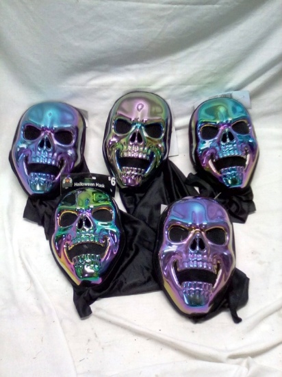 Qty. 5 Halloween Masks