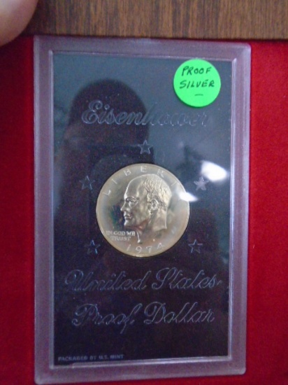 1974 Eisenhower Silver Proof Dollar