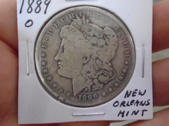 1889 O-Mint Morgan Silver Dollar