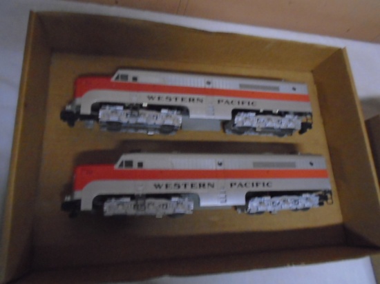 2 O Gauge Western Pacific Locomotives