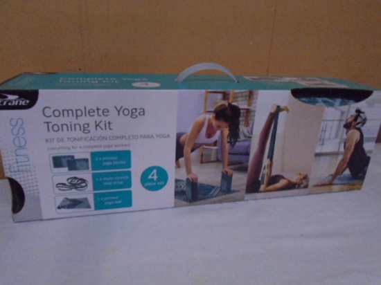 Crane 4 Pc. Complete Yoga Toning Kit