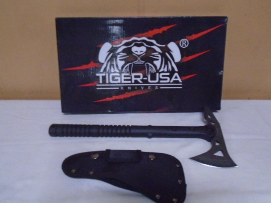Tiger USA Tactical Hatchet w/ Head Cover