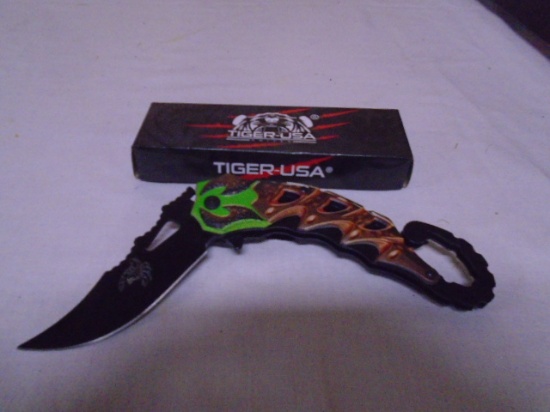 Tiger USA Scorpion Lockblade Knife