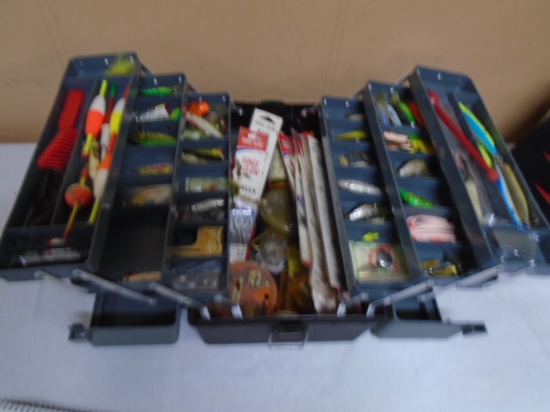 Tackle Box Filled w/ Lures & Tackle