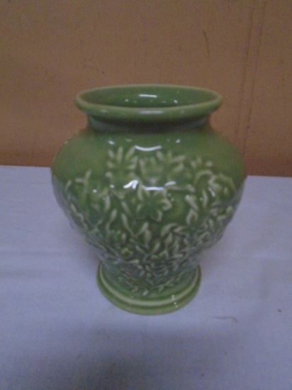 Longaberger Vintage Blossoms Mother's Day Sage Green Vase
