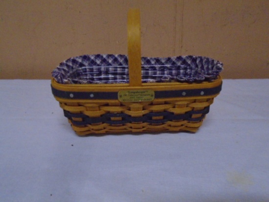 Longaberger JW Collection Miniature 2003 Edition Original Easter Basket