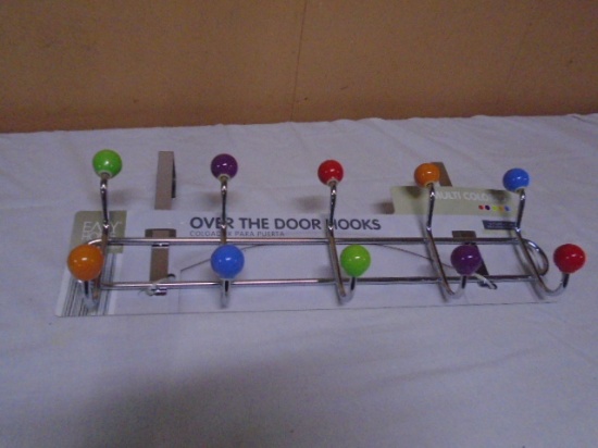 Easy Home Multi-Color Over The Door Hooks