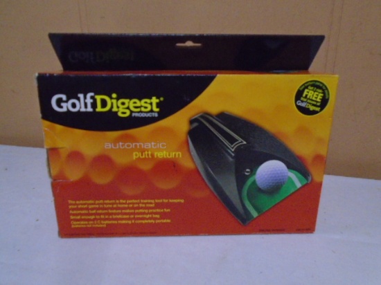 Golf Digest Automatic Putt Returner