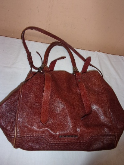 Ladies Burberry Brown Leather Purse
