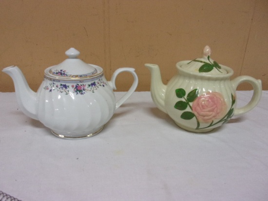 2 Vintage Tea Pots