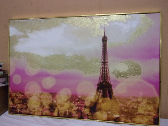 Eifel Tower Framed Canvas Wall Art