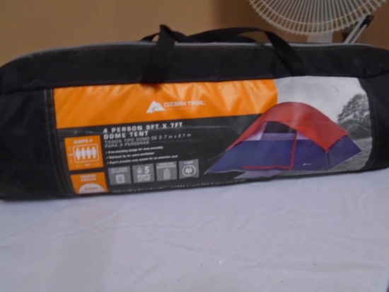 4 Person Ozark Trail Dome Tent in Carry Bag