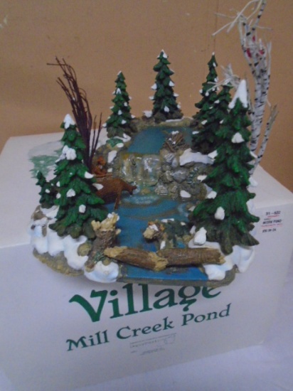 Department 56 Village Millcreek Pond